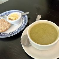 Soup of the dayy  at The Herb Garden in Buxton
