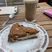 Marzipan cake  at The Herb Garden in Buxton