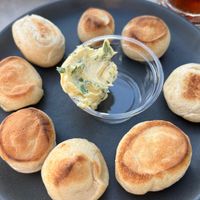 Dough balls  at Pizza Express in Newark