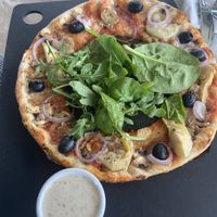 Leggera vegan giardiniera  at Pizza Express in Newark