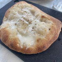 Garlic bread with mozzarella alternative   at Pizza Express in Newark