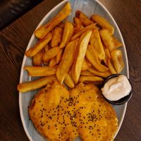 Cheese Schnitzel at Apple & Eve in Hamburg