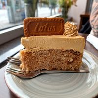 Biscoff cake at Apple & Eve in Hamburg