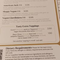 Menu at Pizza Express in Oxted