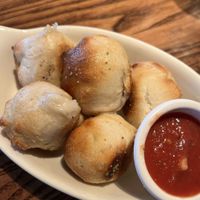 Vegan Garlic Dough Balls  at The Rowan Tree in Armadale