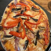 Vegan Veggie Delight Pizza  at The Rowan Tree in Armadale