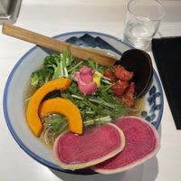 Vegan Ramen (1700yen)  at Afuri - Shinjuku in Tokyo