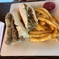 Philly cheese at Vegetarian Restaurant by Hakin in North Miami Beach