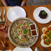 Faboulous main dish at The Vegan Table in Phuket