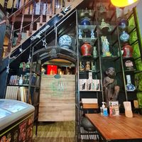 Cool interior at The Vegan Table in Phuket