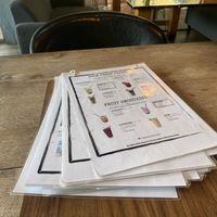 Smoothie Menu  #Veganuary at The Vegan Table in Phuket