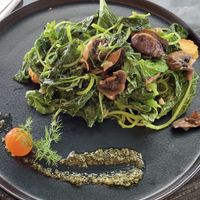 Mushroom toast GF   at The Vegan Table in Phuket