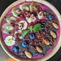 Smoothie bowl at The Vegan Table in Phuket