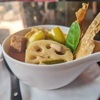 Yellow curry at The Vegan Table in Phuket