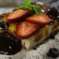 Cheesecake at The Vegan Table in Phuket