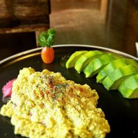 Tofu Scramble at The Vegan Table in Phuket