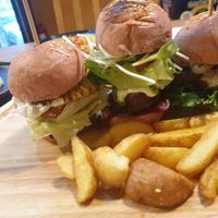 Trio sliders 9/10 at The Vegan Table in Phuket