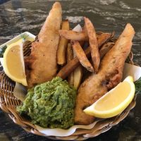 Fish n’ Chips vegan style ❤️  at The Vegan Table in Phuket
