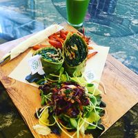 One of the wraps!  at The Vegan Table in Phuket