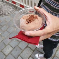 Veganes 🍦  at Camodas Schokoladen-Eis-Kontor in Dresden
