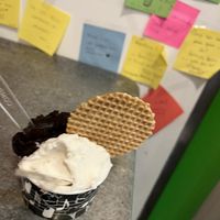 Chocolate rum and banana gelato  at CamBio Vita - Tre Archi  in Rome