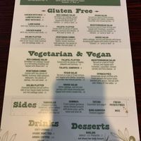 Menu options! at Odeh's Mediterranean Restaurant in Elko