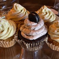 Matcha and Cookies n Cream Cupcakes at Nick's on Grand in South San Francisco