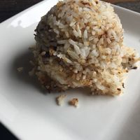 Garlic rice at Nick's on Grand in South San Francisco