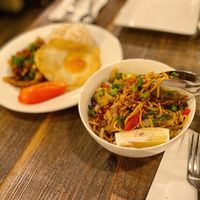 Pancit  at Nick's on Grand in South San Francisco