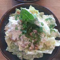 Caesar salad at Bistro Papu ja Pata in Tampere