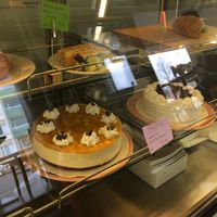 Also vegan cakes! at Bistro Papu ja Pata in Tampere