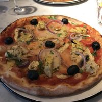 Pizza at Pizza Express in Shrewsbury