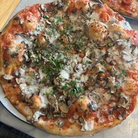 Vegan funghi   at Pizza Express in St Neots
