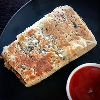 Vegan pastie at Cafe Maldon in Maldon