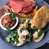 Veggie breakfast  at Cafe Maldon in Maldon