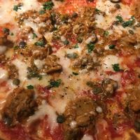 Vegan Puttanesca at Pizza Express in Uxbridge