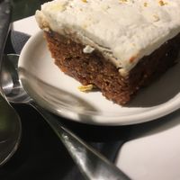 Vegan carrot cake.  at Pizza Express in Uxbridge