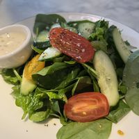 Side salad for free on app  at Pizza Express - Wimbledon Village in South West London