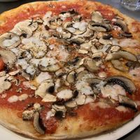 Vegan fungi Bosco   at Pizza Express - Wimbledon Village in South West London