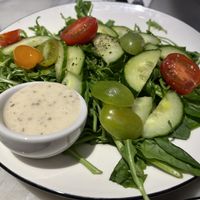 Side salad  at Pizza Express - Wimbledon Village in South West London