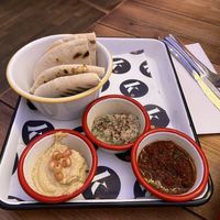 Dipping selection  at The Kitchen in Chester