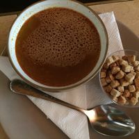 Caraway soup  at Pizza Montana in Cluj-napoca