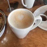 Blueberry muffin latte  at Urban Beets Cafe & Juicery in Wauwatosa