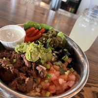 Burrito bowl   at Urban Beets Cafe & Juicery in Wauwatosa