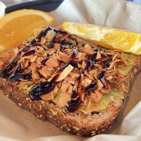 Bacon avocado toastt  at Urban Beets Cafe & Juicery in Wauwatosa