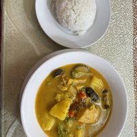 Vietnamese curry  at Cafe on Thu Wheels in Hue