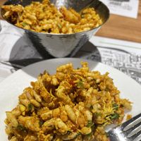 Vegan chaat   at Kailash Parbat in Kowloon