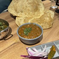 Chole bhatura  at Kailash Parbat in Kowloon