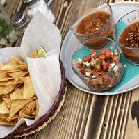 Chips in salsa done right   at Chula Eatery in La Quinta