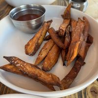 Sweet potato fries made from scratch  at Chula Eatery in La Quinta